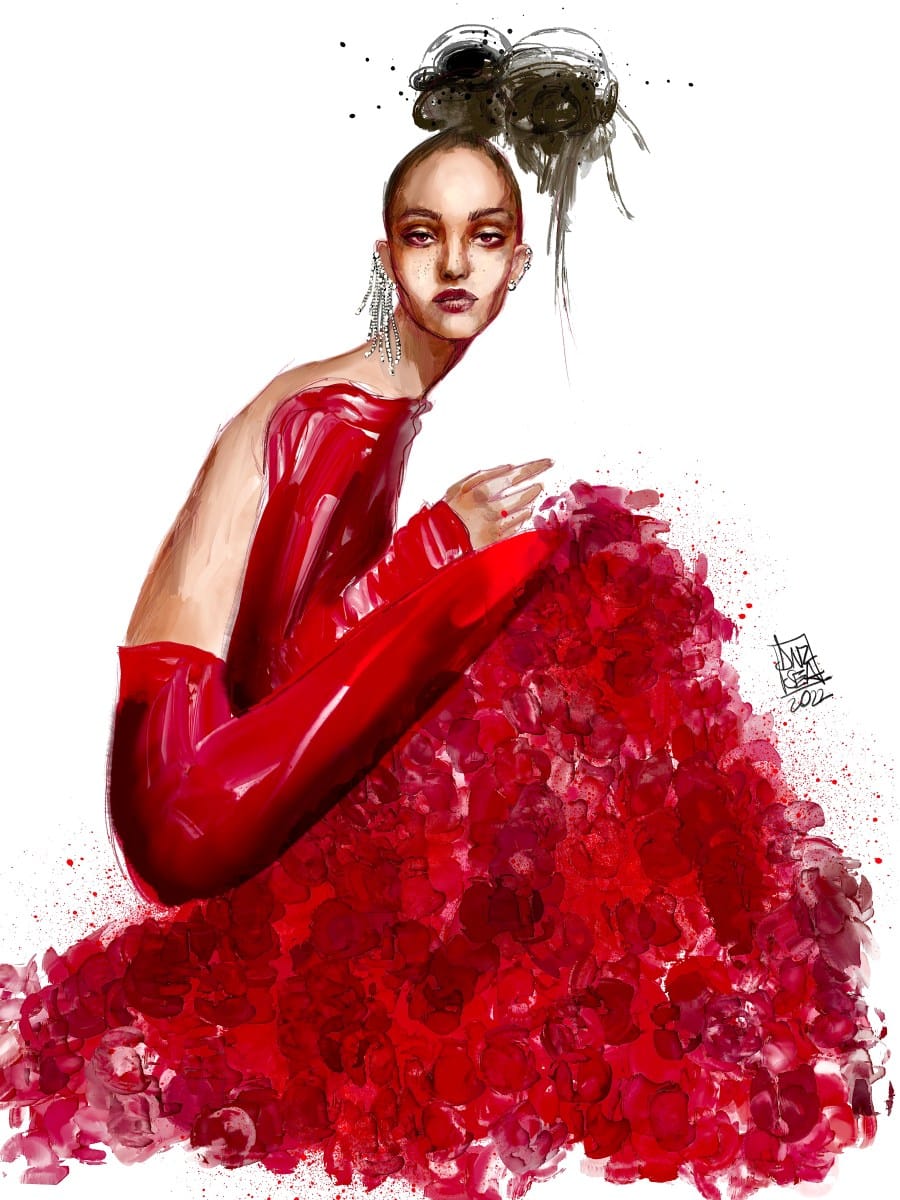 Fashion Illustrations by Deniz Ercelebi, New Yorker