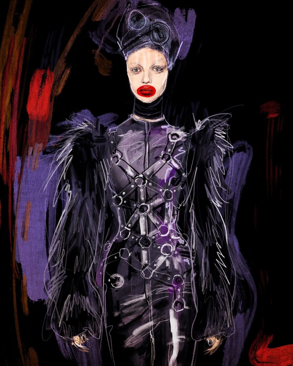 Fashion Illustrations by Deniz Ercelebi, New Yorker