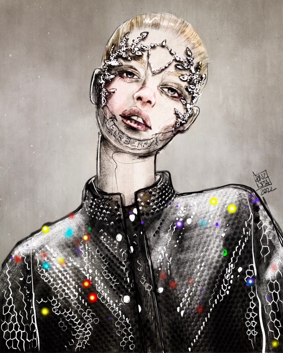 Fashion Illustrations by Deniz Ercelebi, New Yorker