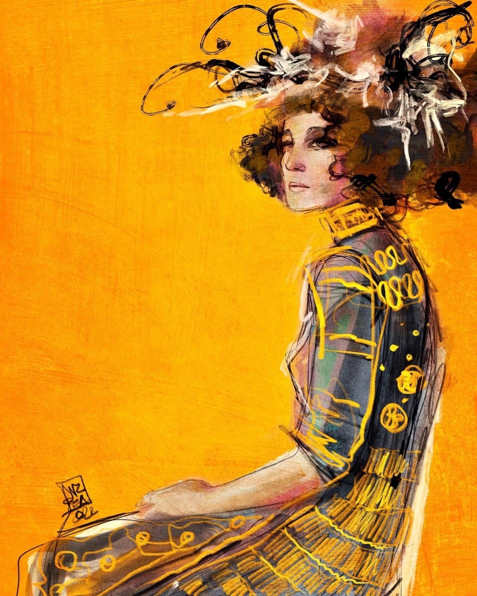 Fashion Illustrations by Deniz Ercelebi, New Yorker