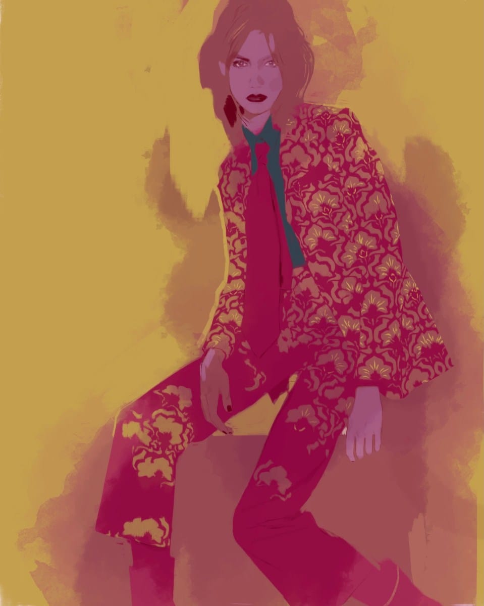 Fashion Illustration by Mila Gislon, New Yorker Life