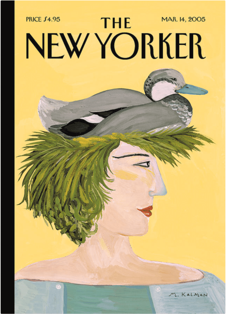 Maira Kalman’s “Spring Forward” - The New Yorker Cover