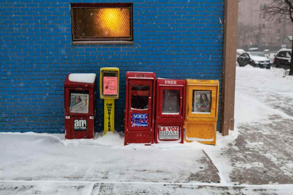 New York City Street Photography: Snow in NYC