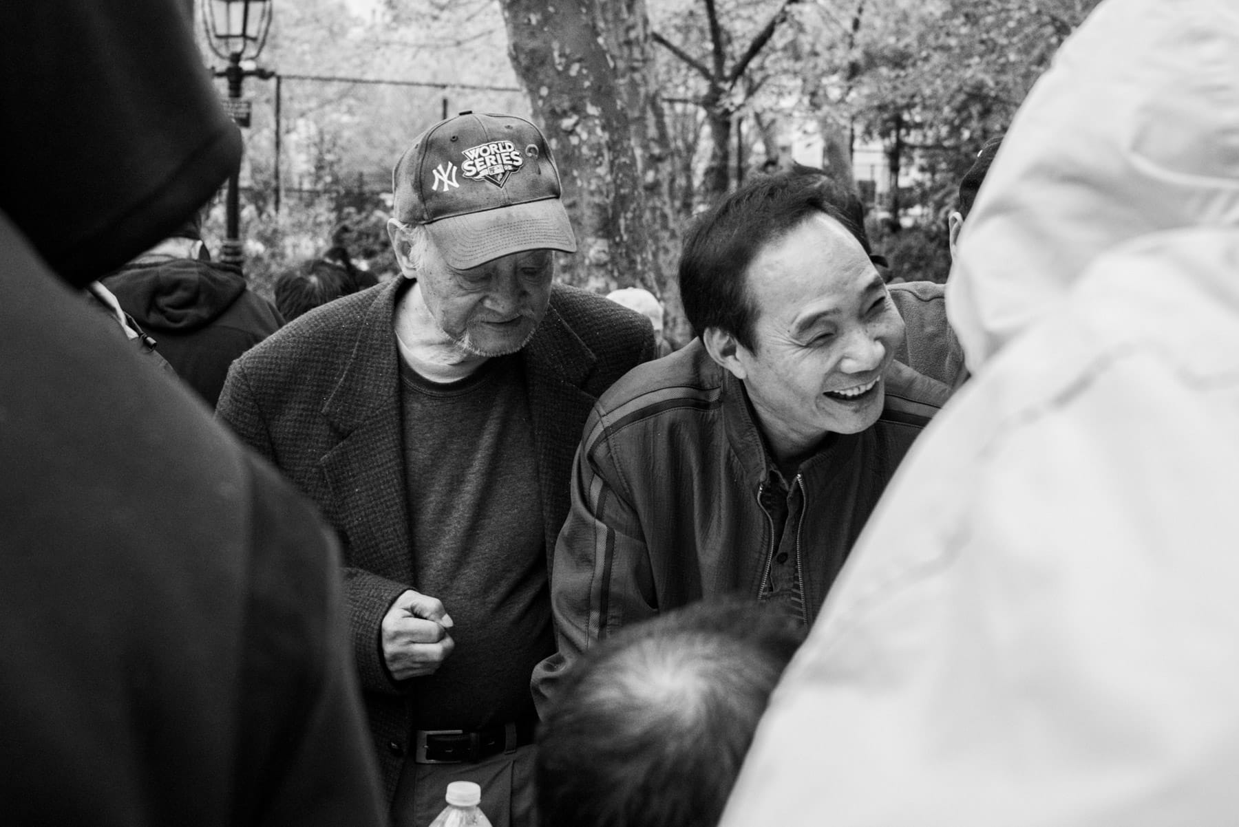 Chinese Chess / Xiangqi Players in Columbus Park, Chinatown, NYC - Guney Cuceloglu for the New Yorker Life